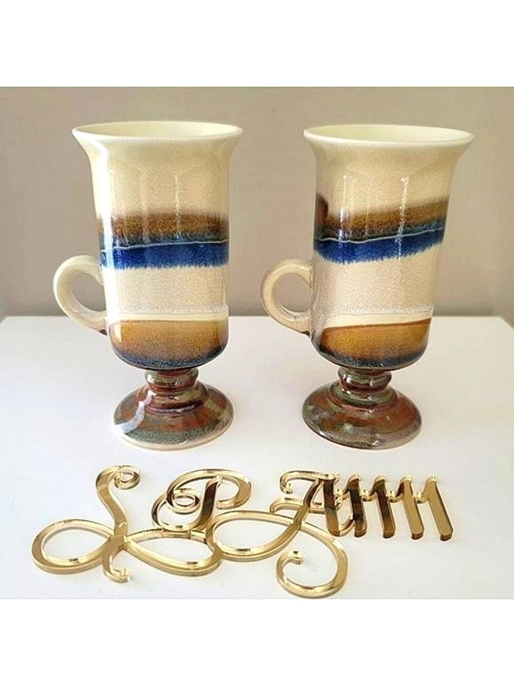 Vintage Otagiri Irish Coffee Mugs Set of 2 1049 A